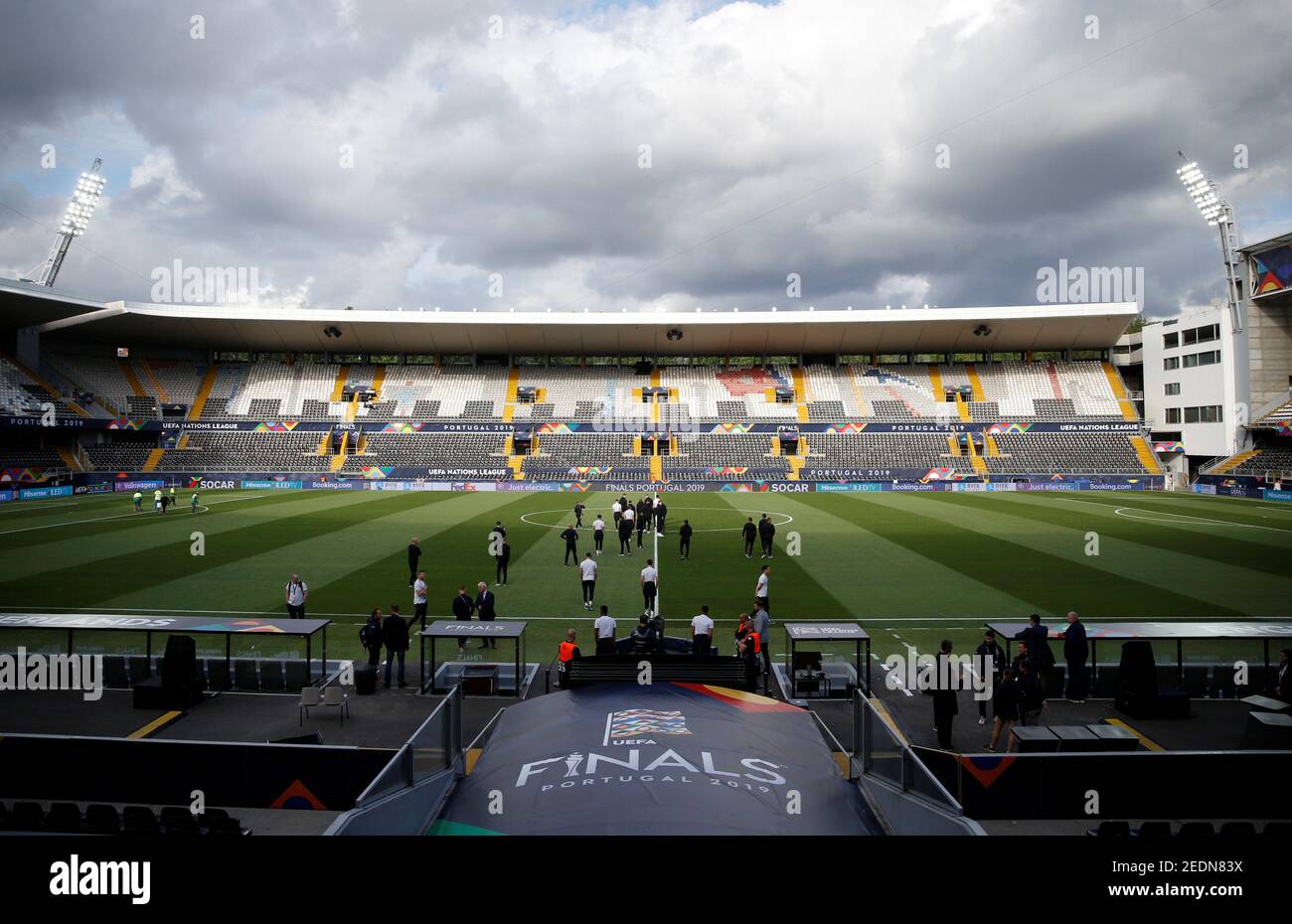 Soccer Football Uefa Nations League Semi Final England Stadium Walk Estadio D Afonso Henriques Guimaraes Portugal