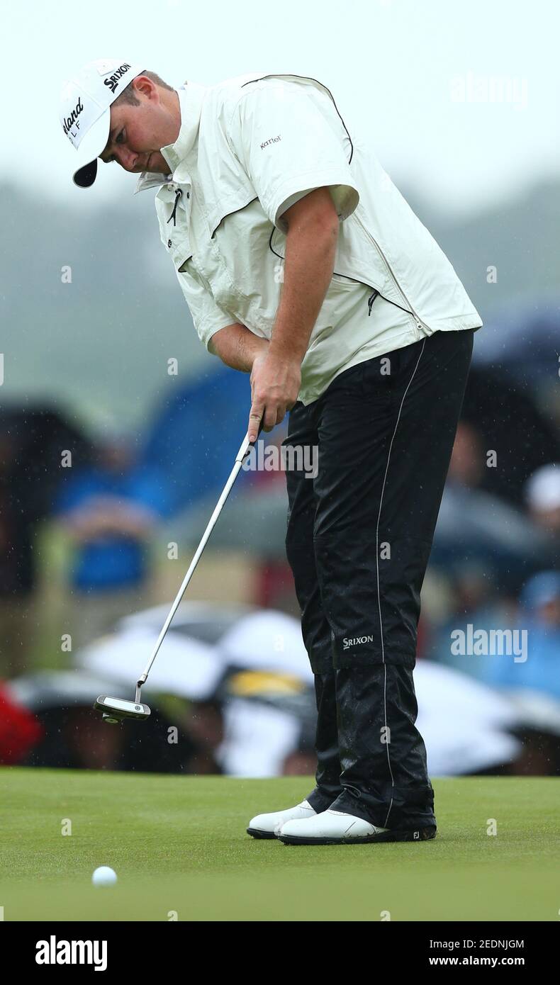 oprejst En effektiv fiber Golf - The Irish Open - Montgomerie Course, Carton House Golf Club,  Maynooth, Co. Kildare, Republic of Ireland - 27/6/13 Ireland's Shane Lowry  in action during the first round Mandatory Credit: Action