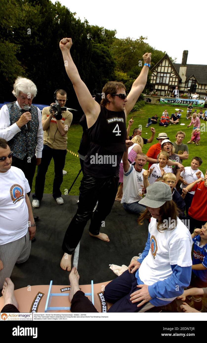 World toe wrestling championships hires stock photography and images