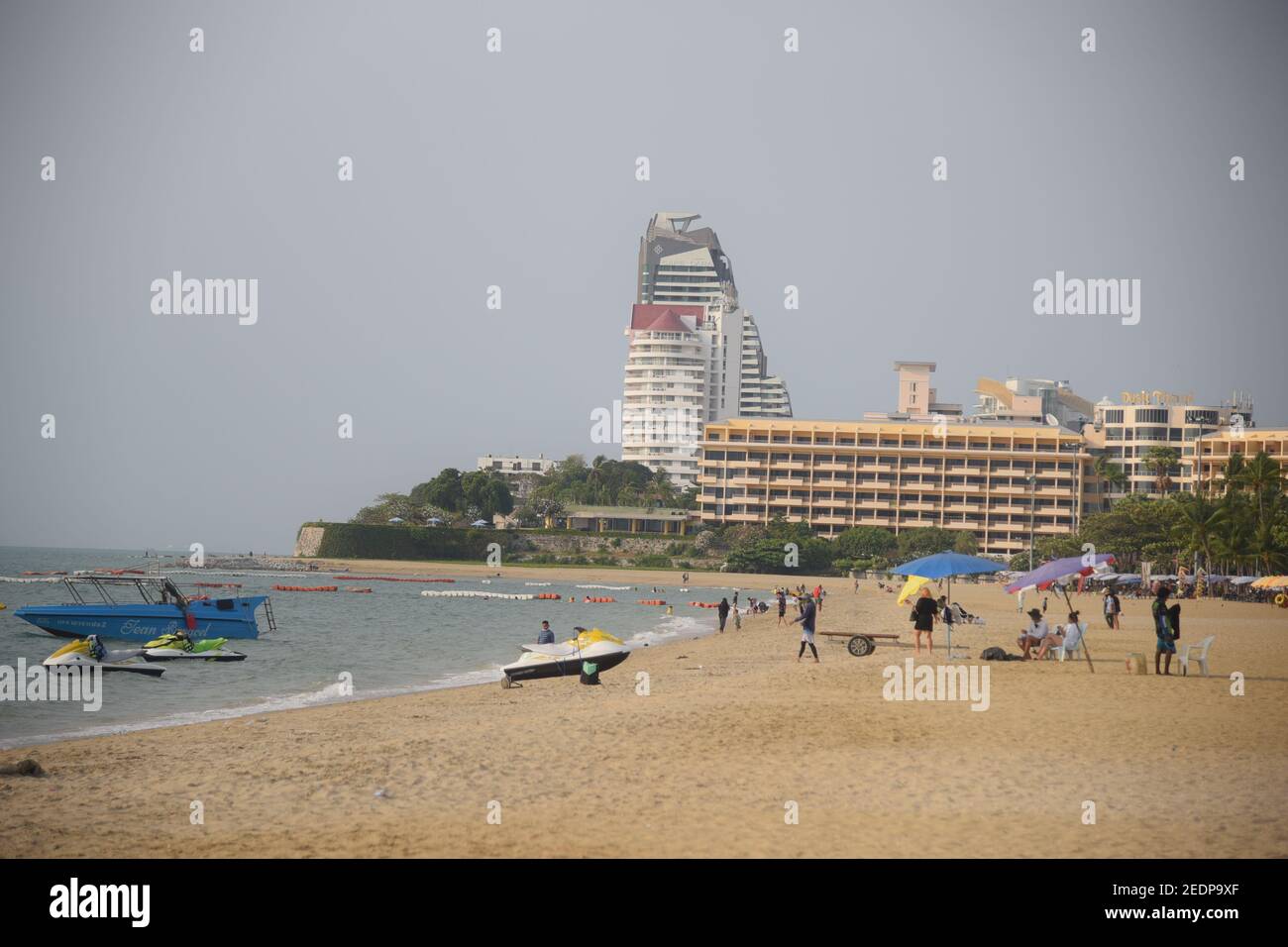 People Hangout At The Pattaya Beach Pattaya Is A City On Thailand s view-of-the-bali-hai-pier-pattaya-pattaya-is-a-city-on-thailand-s