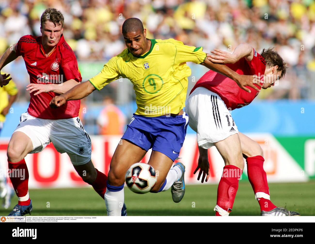 Football Germany V Brazil Fifa Confederations Cup Germany 05 Semi Final Frankenstadion Nuremberg 25 6 05