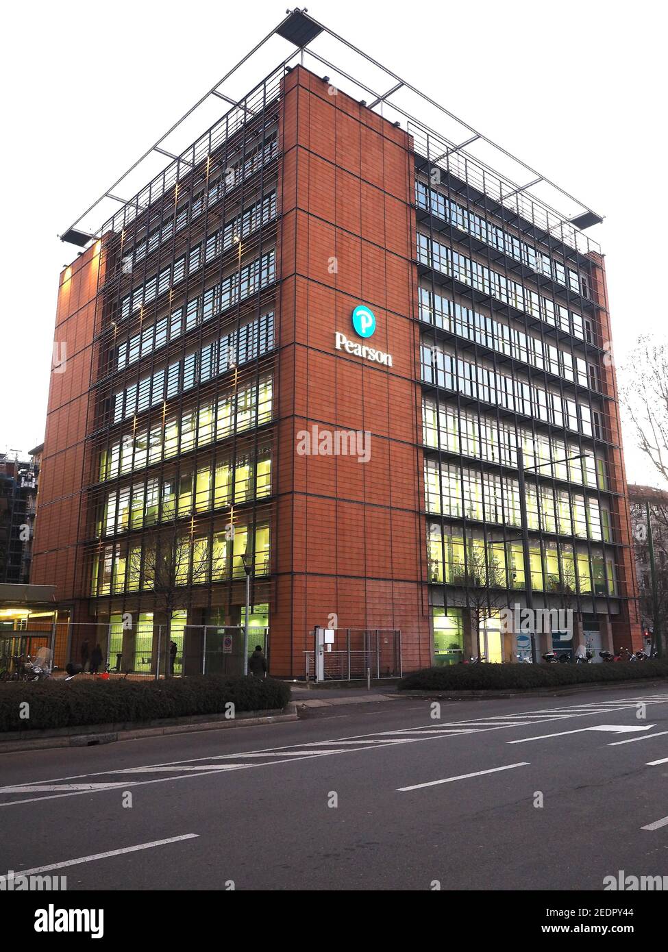 Europe, Italy, Lombardy, Milan, Exteriors of new office building of