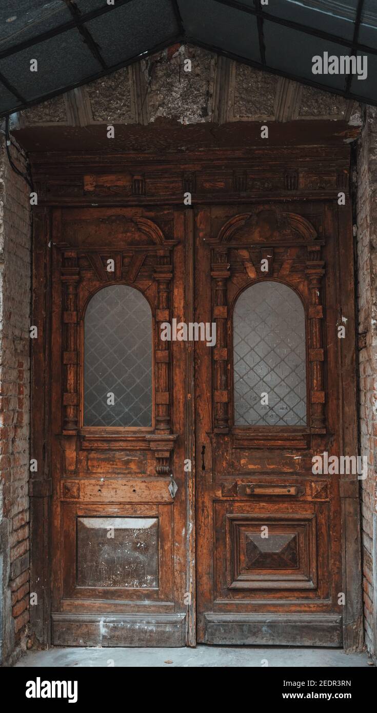 Vintage Door Backdrops Stock Photo Alamy