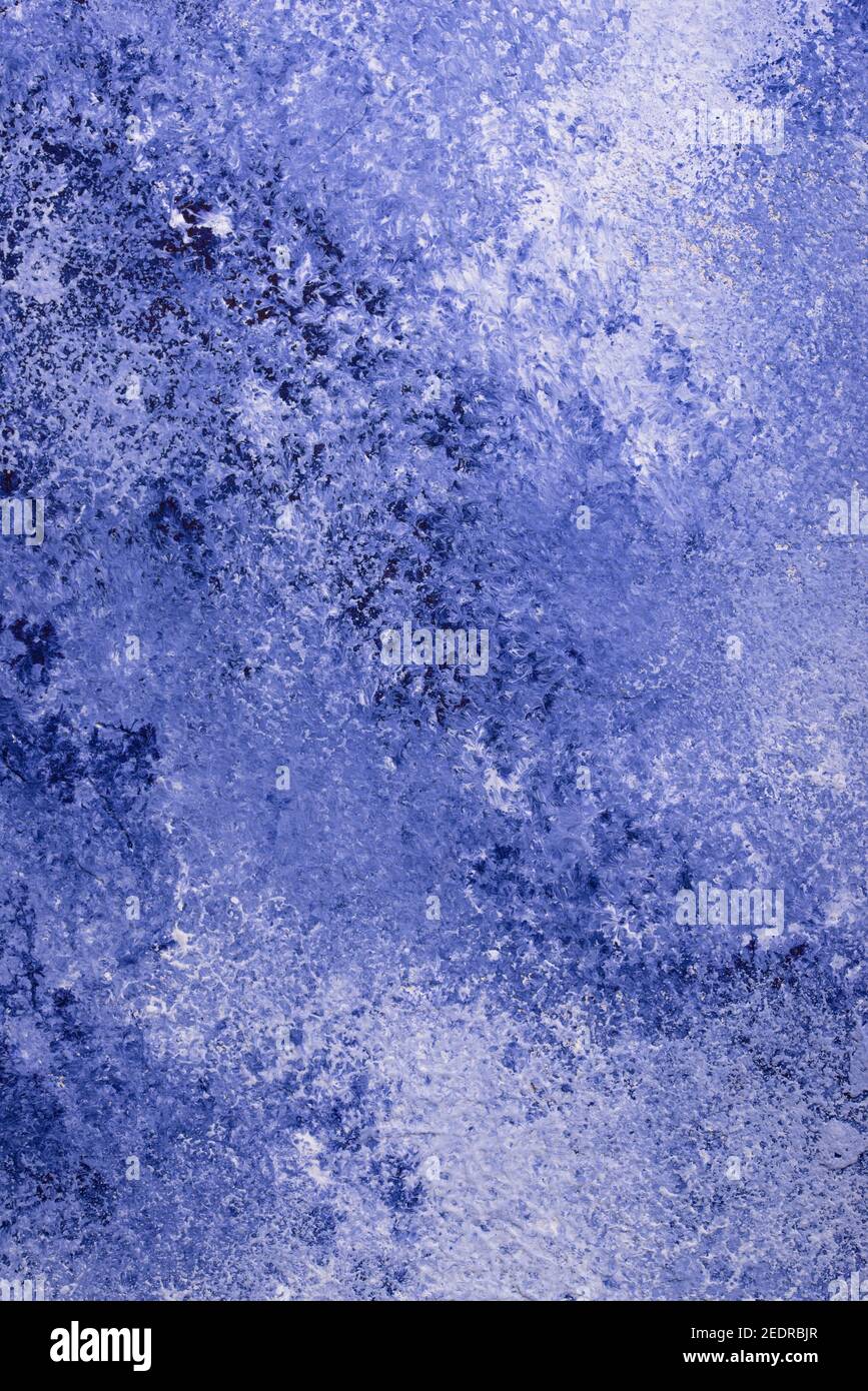Blue concrete abstract painted background Stock Photo