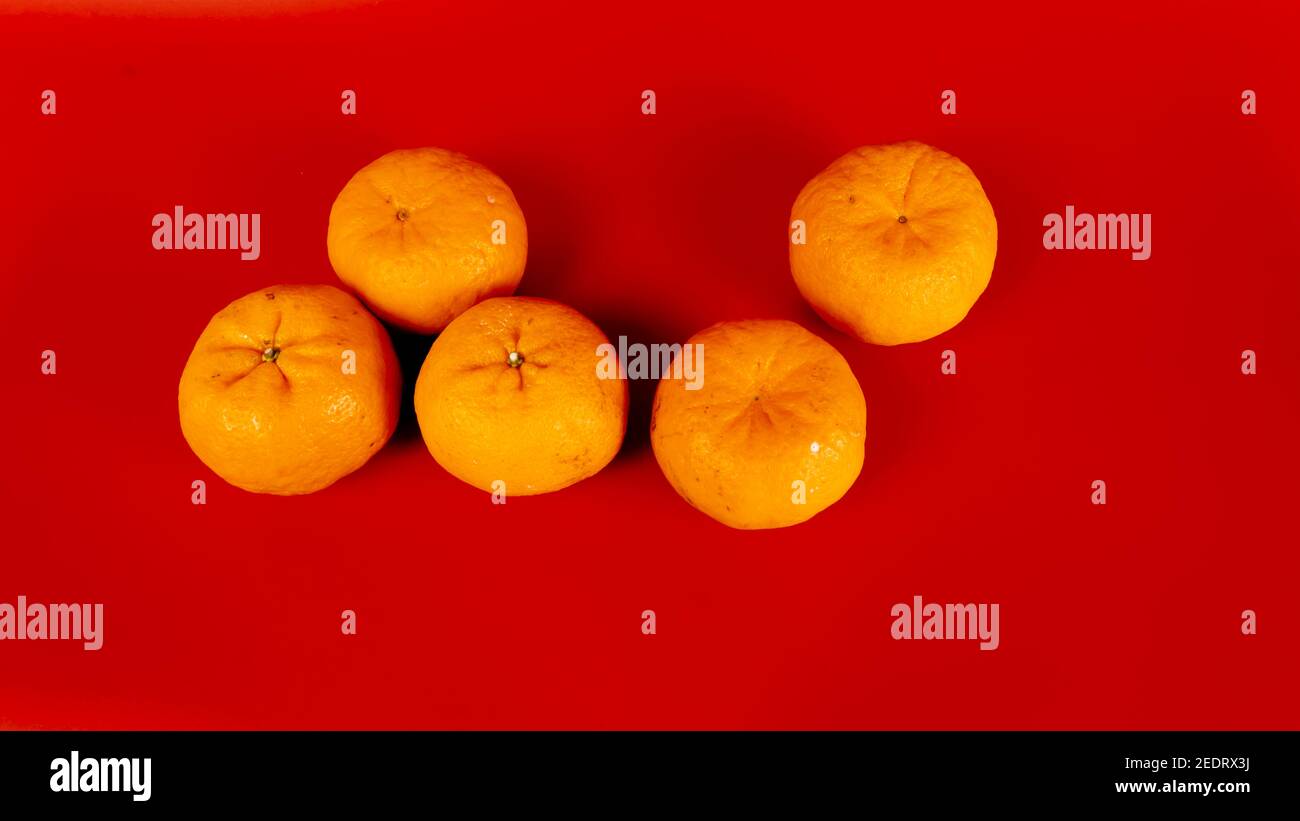 chinese new year orange decoration