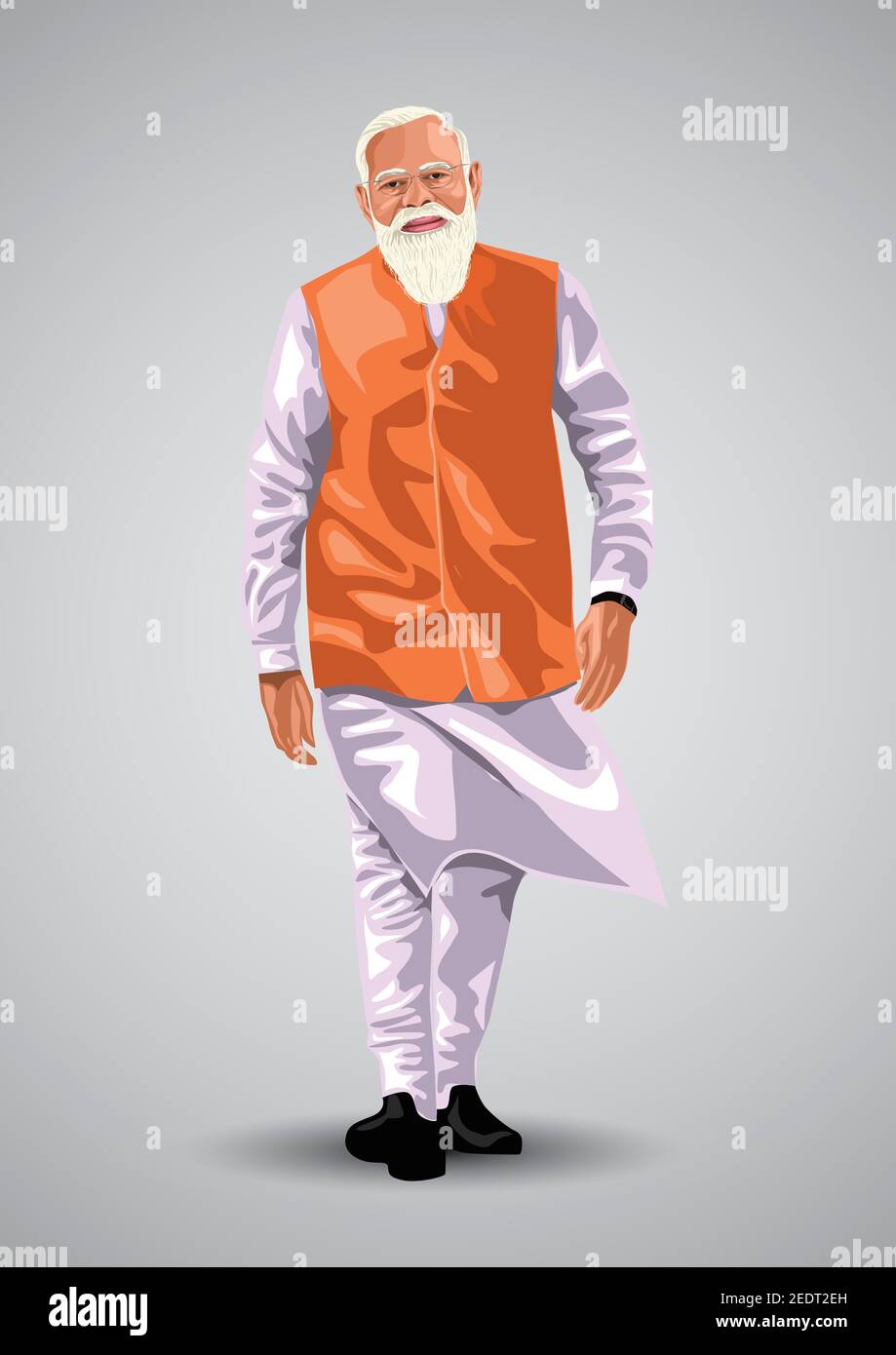 Indian prime minister Stock Vector Images - Alamy