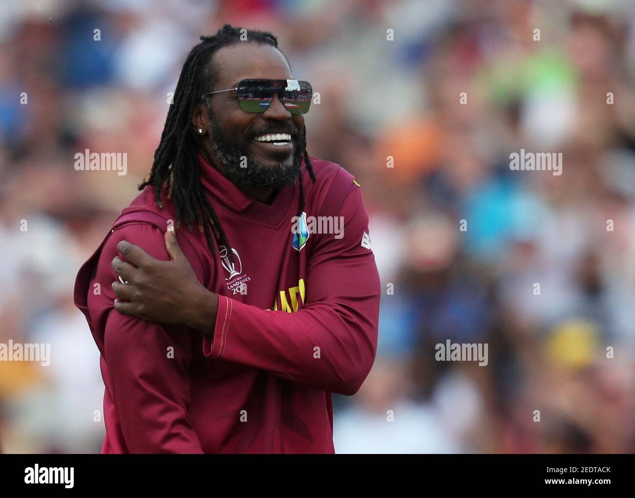 West indies chris gayle holds hi-res stock photography and images - Alamy