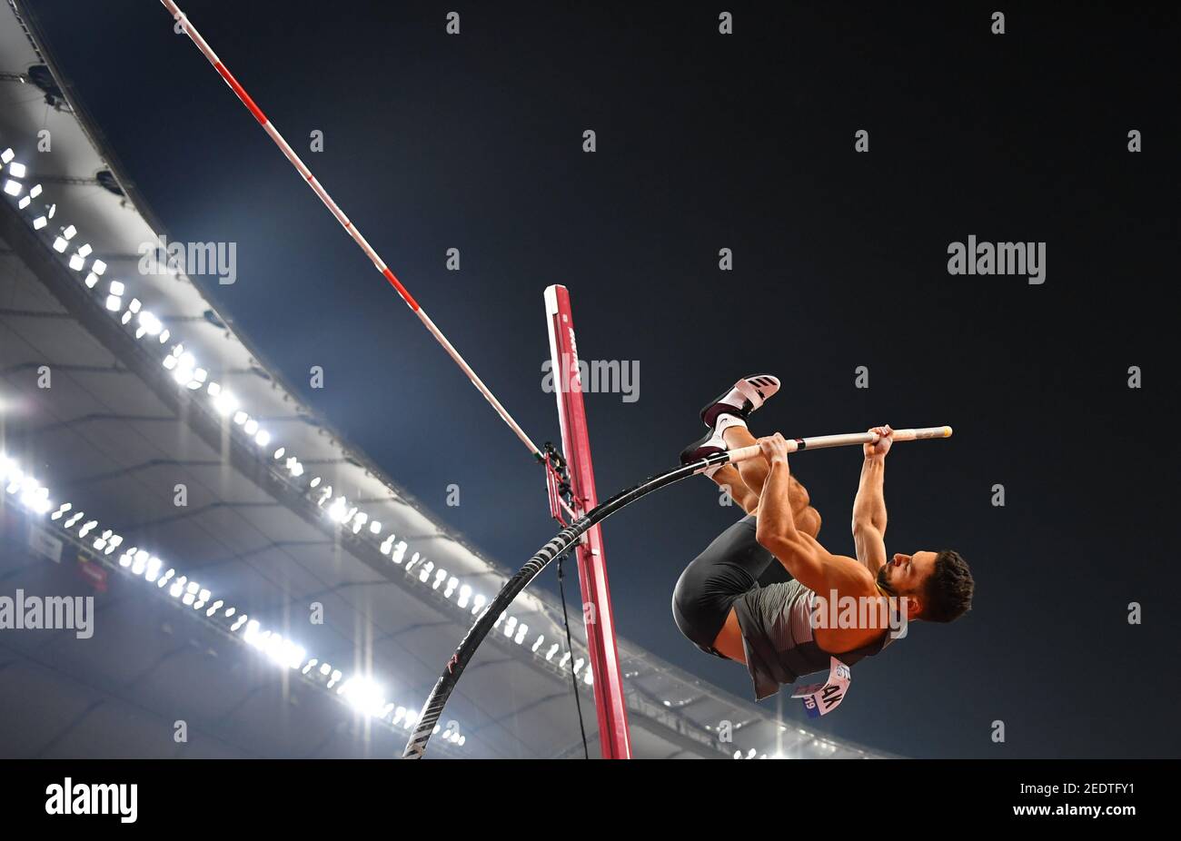 Athletics - World Athletics Championships - Doha 2019 - Men's Decathlon  Pole Vault - Khalifa International Stadium, Doha, Qatar - October 3, 2019  Germany's Tim Nowak in action REUTERS/Dylan Martinez Stock Photo - Alamy