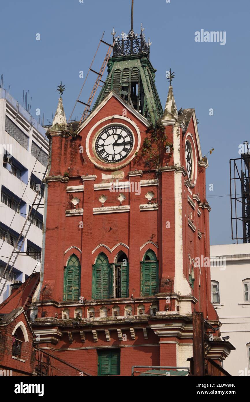 Clock Tower Kolkata High Resolution Stock Photography and Images Alamy