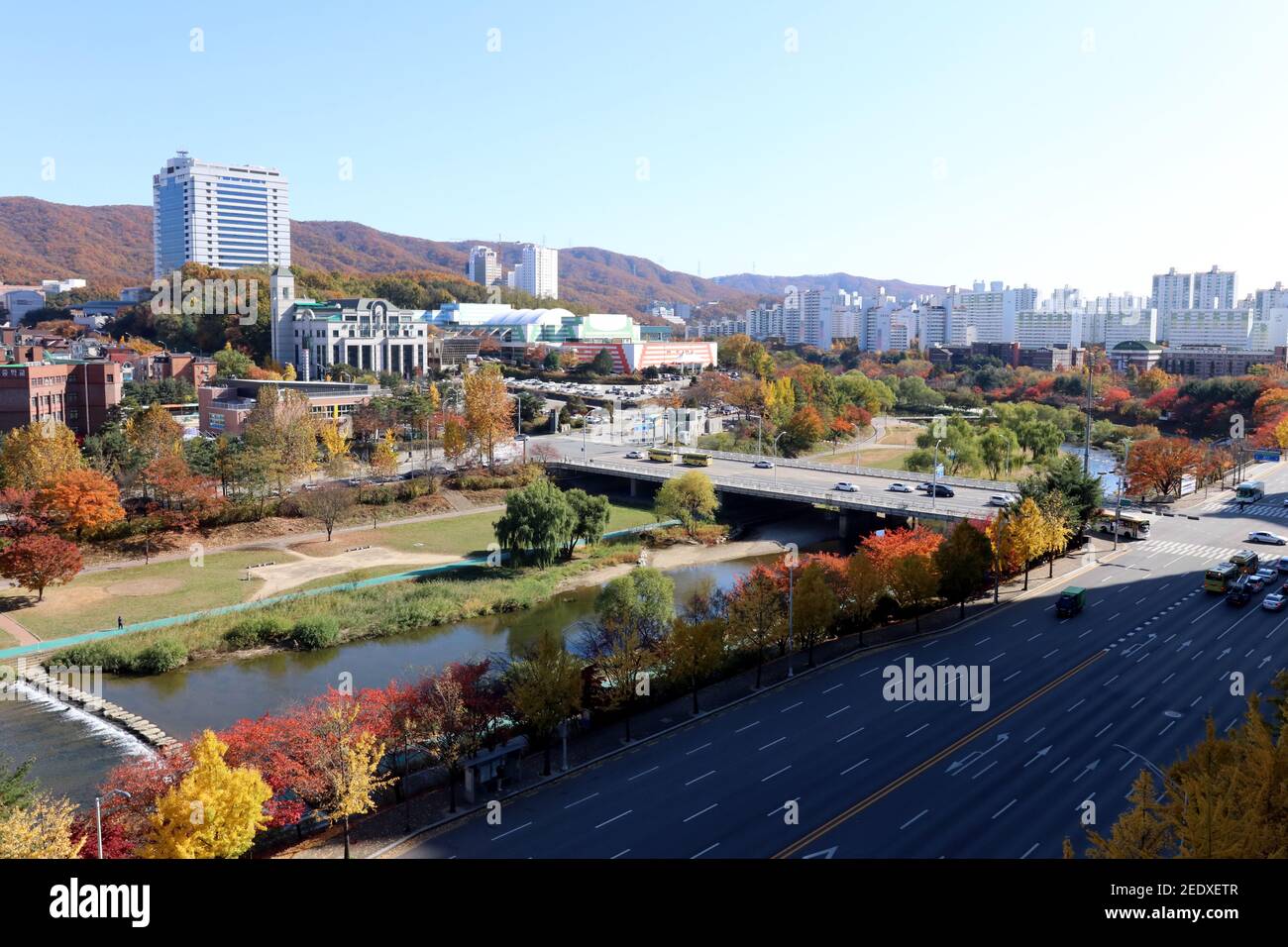 Bundang in Gyeonggi Province, Korea Stock Photo