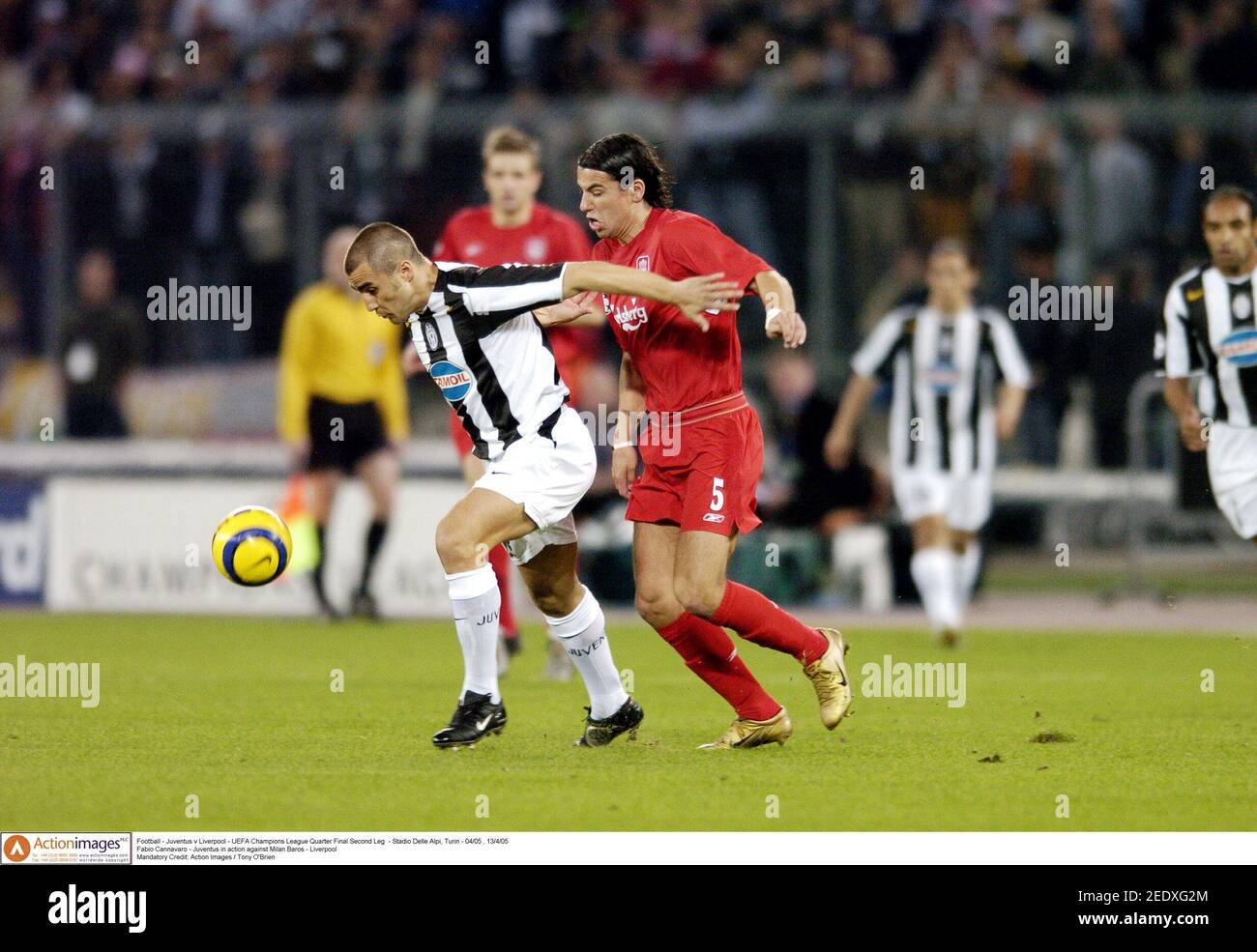 Football - Juventus v Liverpool - UEFA Champions League Quarter Final  Second Leg - Stadio Delle Alpi, Turin - 04/
