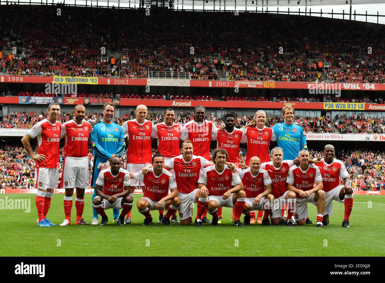 Britain Football Soccer - Arsenal Legends v AC Milan Legends - Emirates  Stadium - 3/9/16 Arsenal Legends