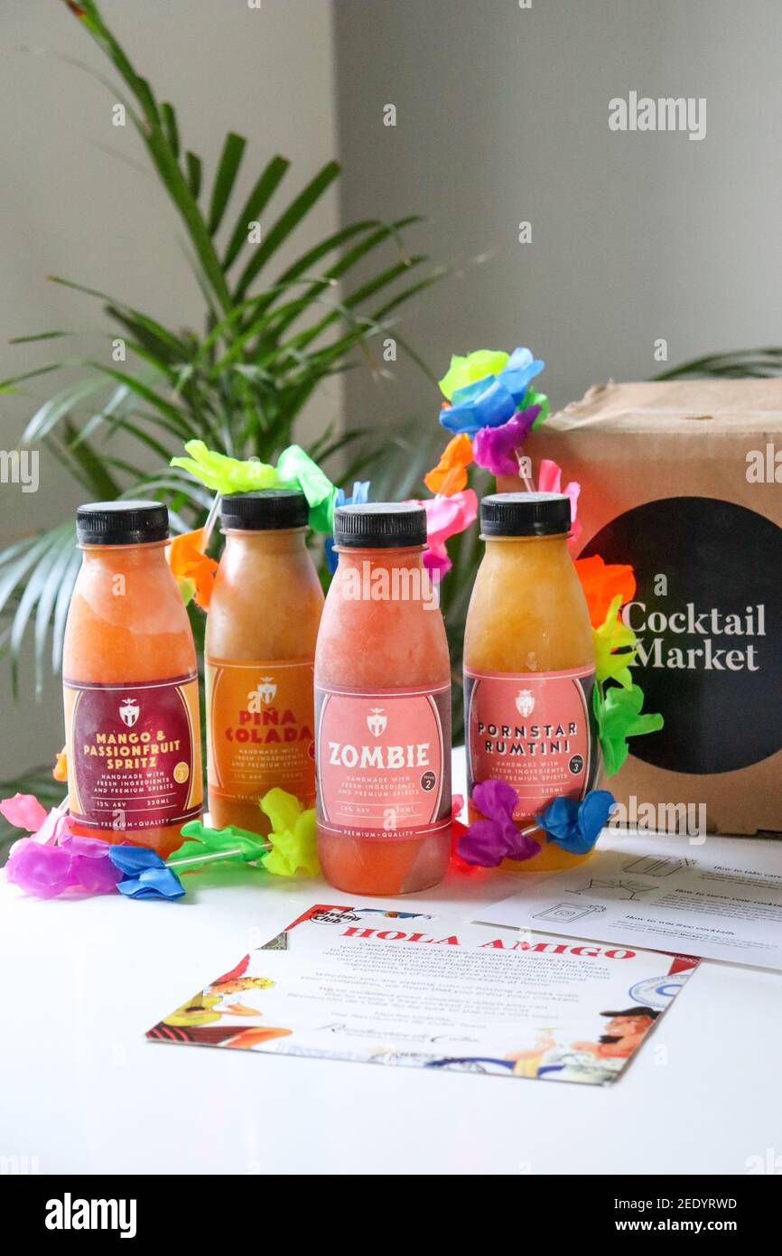 Frozen cocktails delivery hires stock photography and images Alamy