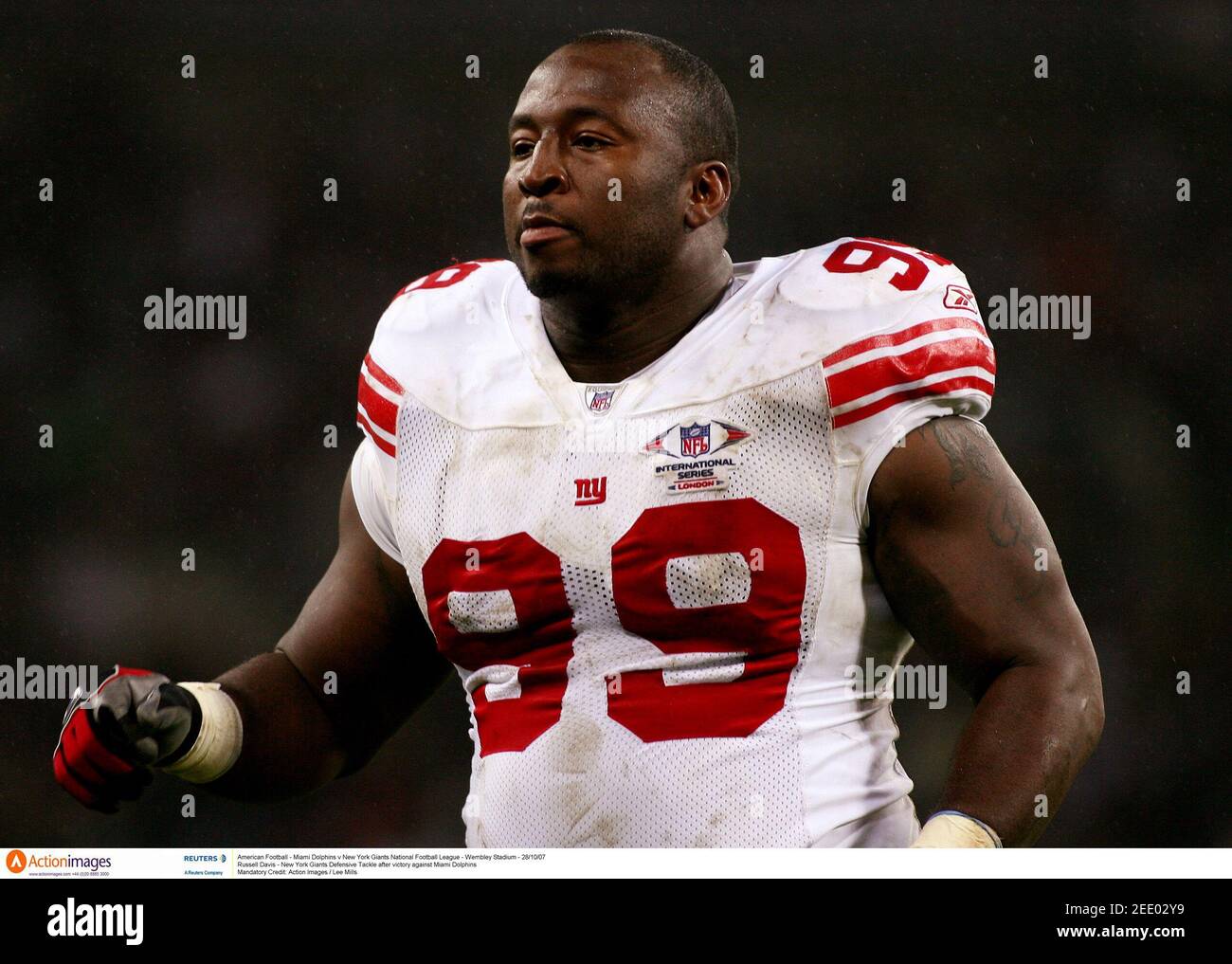 american-football-miami-dolphins-v-new-york-giants-national-football-league-wembley-stadium-281007-russell-davis-new-york-giants-defensive-tackle-after-victory-against-miami-dolphins-mandatory-credit-action-images-lee-mills-2EE02Y9.jpg