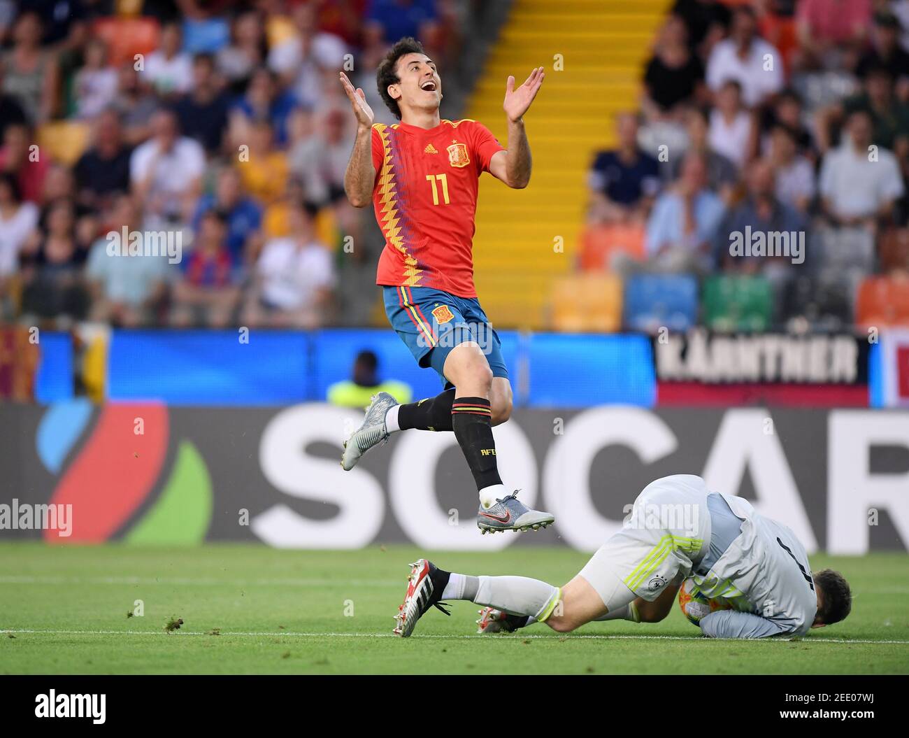 Soccer Football 19 Uefa European Under 21 Championship Final Spain V Germany Dacia Arena Udine Italy Soccer Football 19 Uefa European Under 21 Championship Final Spain V Germany Dacia Arena Udine Italy
