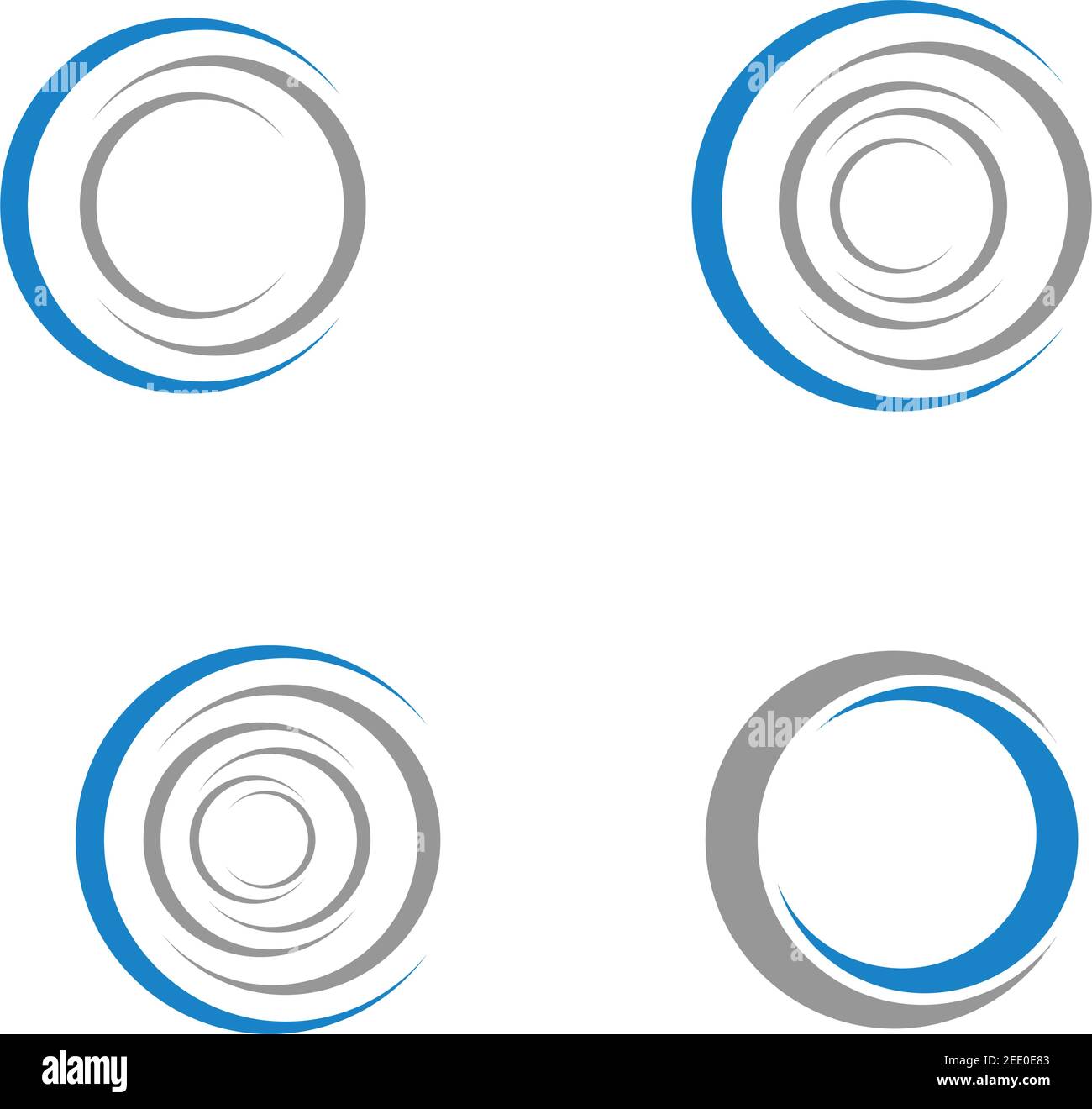 Circle logo icon illustration design template - Vector Stock Vector ...