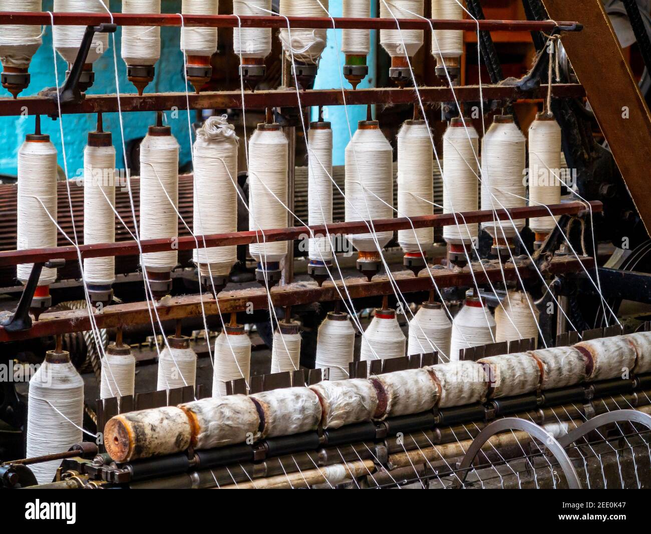 Yarn Spinning Machines – Stock Editorial Photo © robert_g #95706440