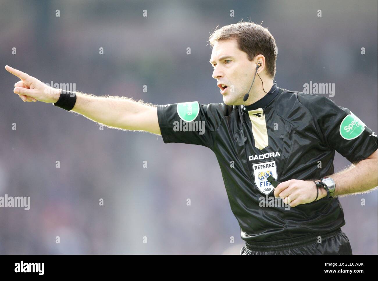 Football Celtic V Rangers Cis Insurance Cup Final Hampden Park 08 09 15 3 09 Douglas Mcdonald Referee Mandatory Credit Action Images Lee Smith Stock Photo Alamy
