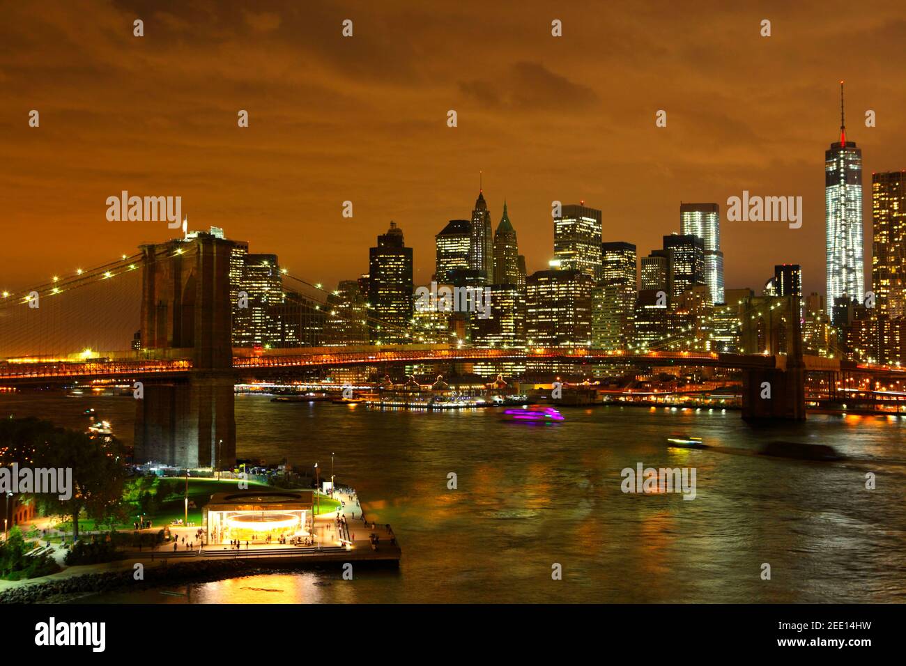 City nyc skyline hi-res stock photography and images - Alamy