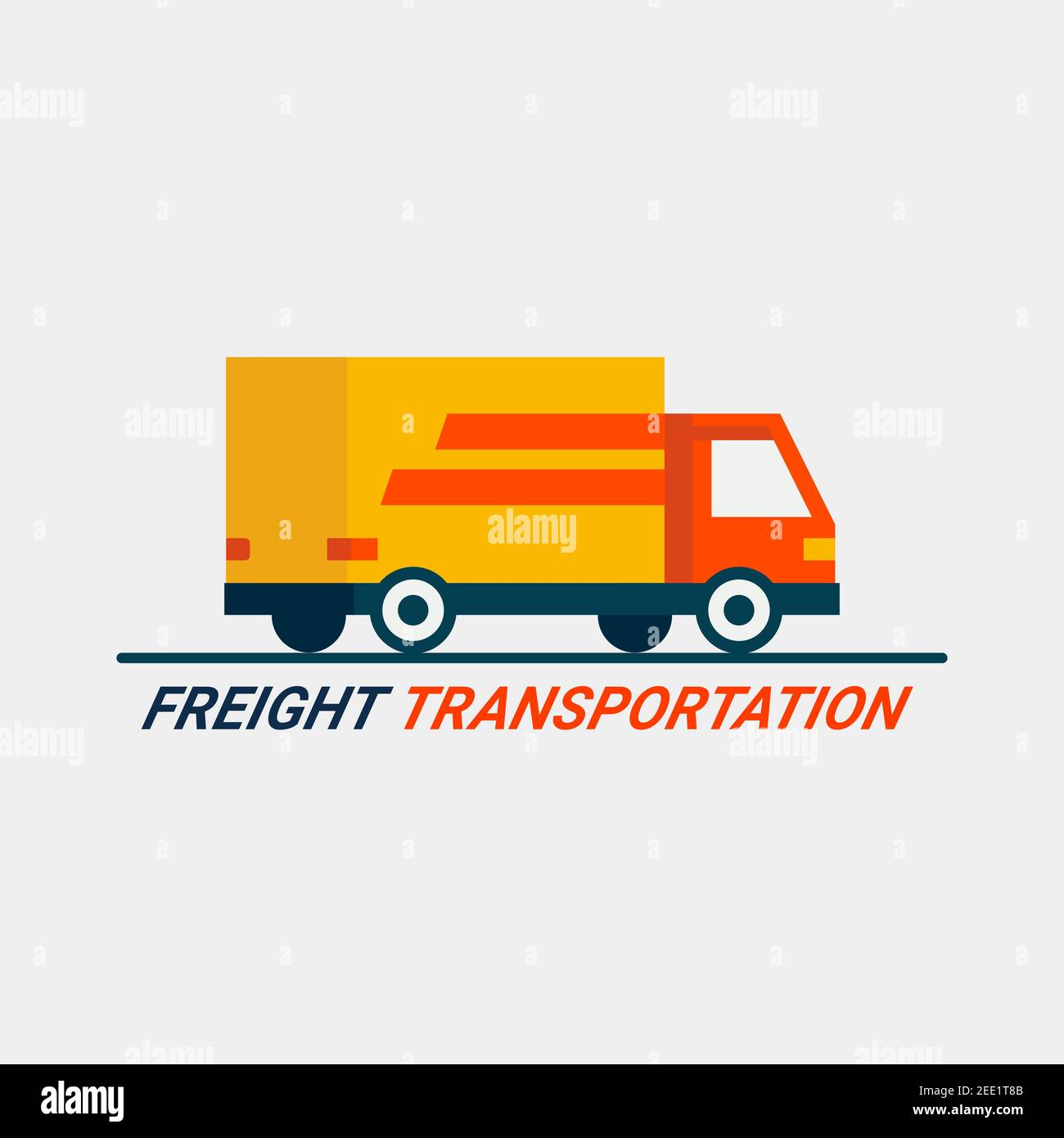 Fast cargo delivery - express freight transport
