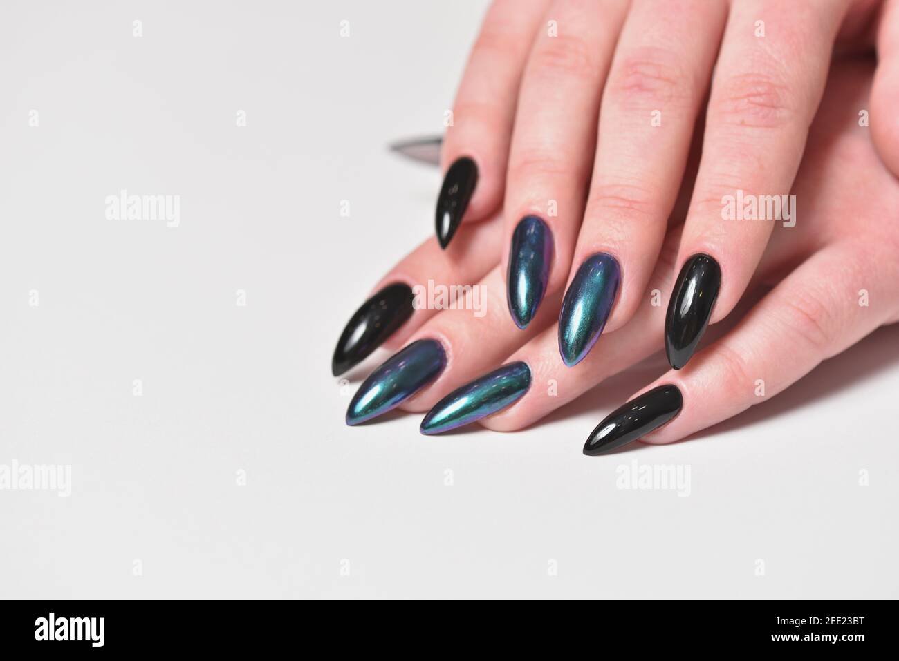 Dark Purple Nail Polish, Black/burgundy Polish, Gothic Nails : NIGHTFALL -  Etsy Finland
