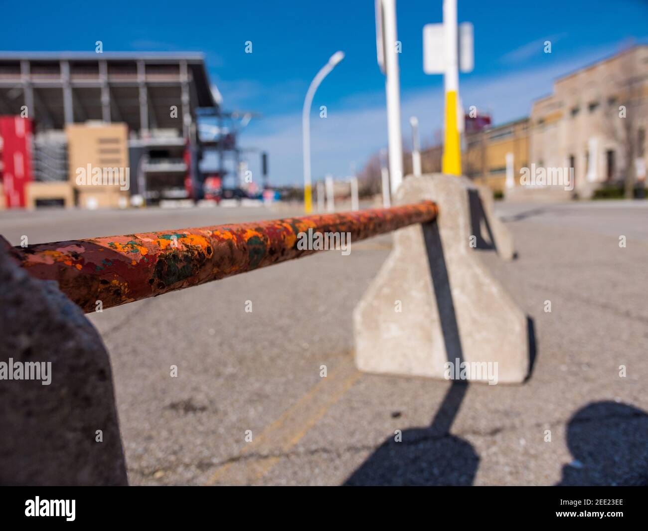 BMO Field Parking Lot Toronto Stock Photo Alamy