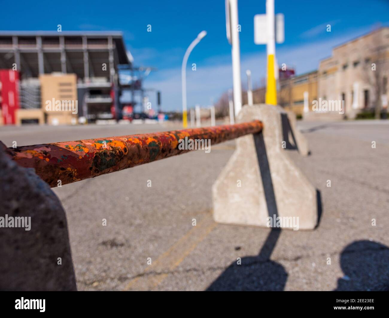 BMO Field Parking Lot Toronto Stock Photo