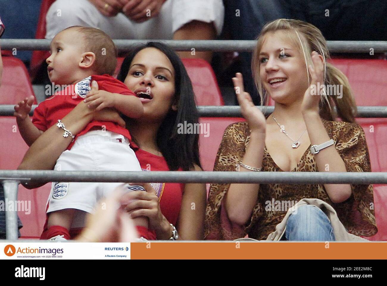 Theo walcott girlfriend melanie slade hi-res stock photography and