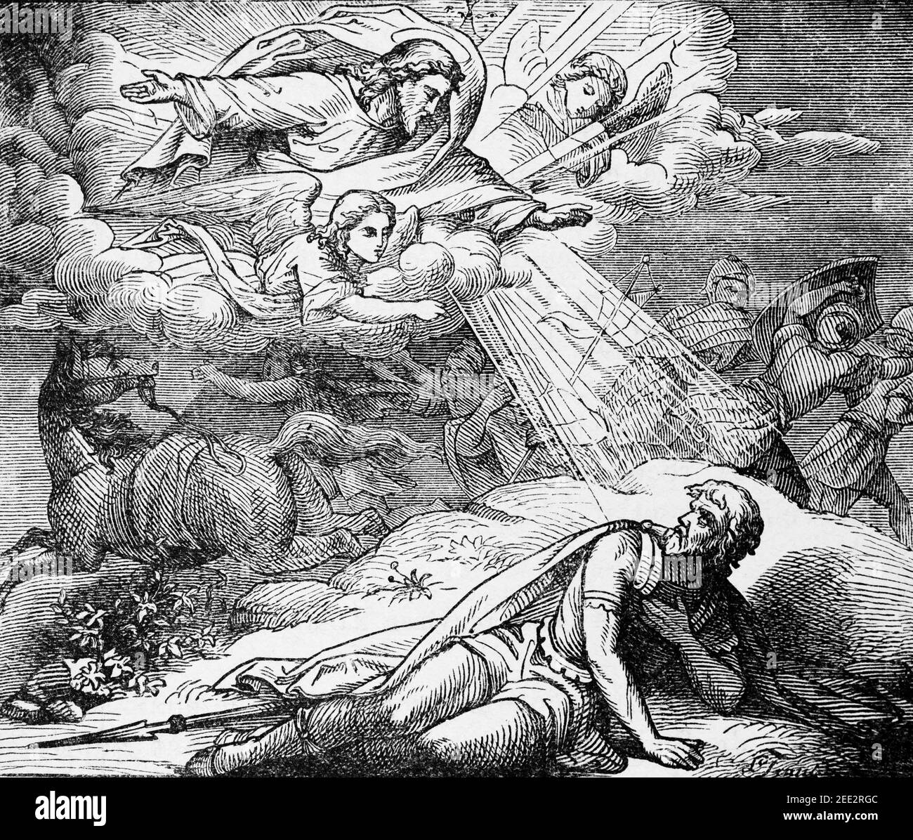 Conversion of Saint Paul, scene of the New Testament, Histoire Biblique