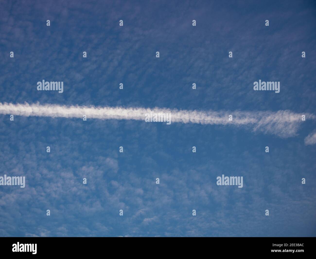 Blue sky cirrus stratus clouds hi-res stock photography and images - Alamy
