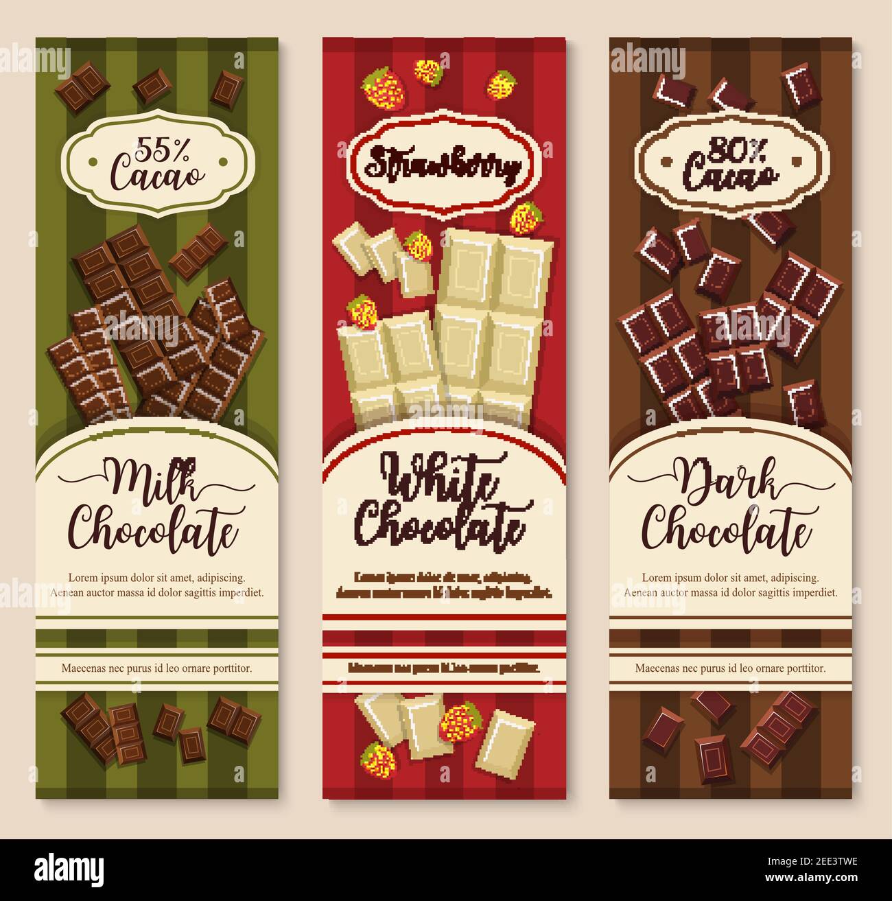 chocolate wrappers designs