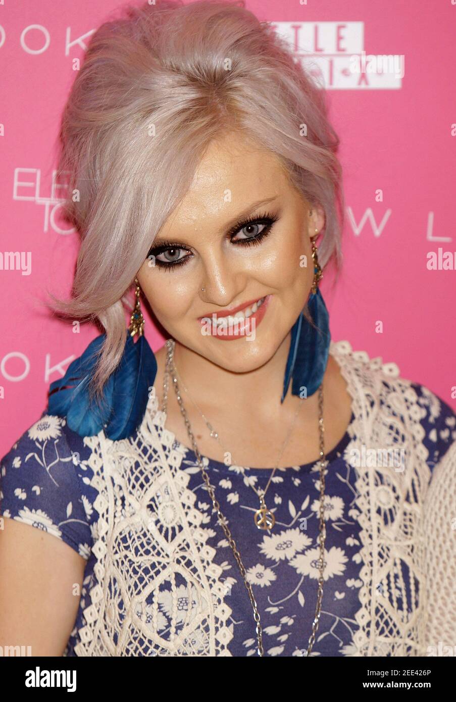 London, UK. 11th March 2013. Perrie Edwards of Little Mix during the