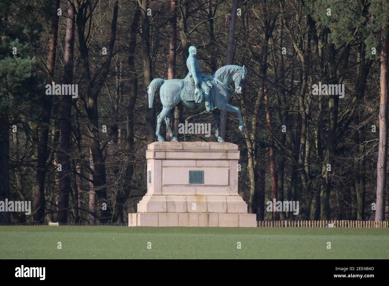 Statue of Albert Prince Consort Windsor Great Park Stock Photo Alamy