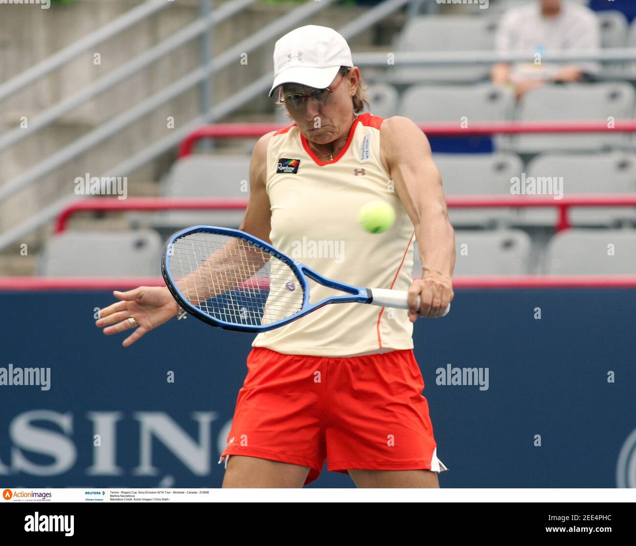 Tennis - Rogers Cup, Sony Ericsson WTA Tour - Montreal - Canada - 21/8/06 Martina Navratilova Mandatory Credit: Action Images / Chris Wattie Stock Photo