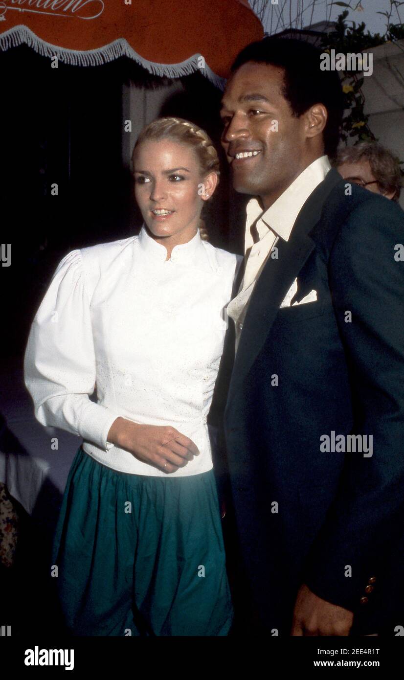 O. J. Simpson and Nicole Brown Credit: Ralph Dominguez/MediaPunch Stock Photo