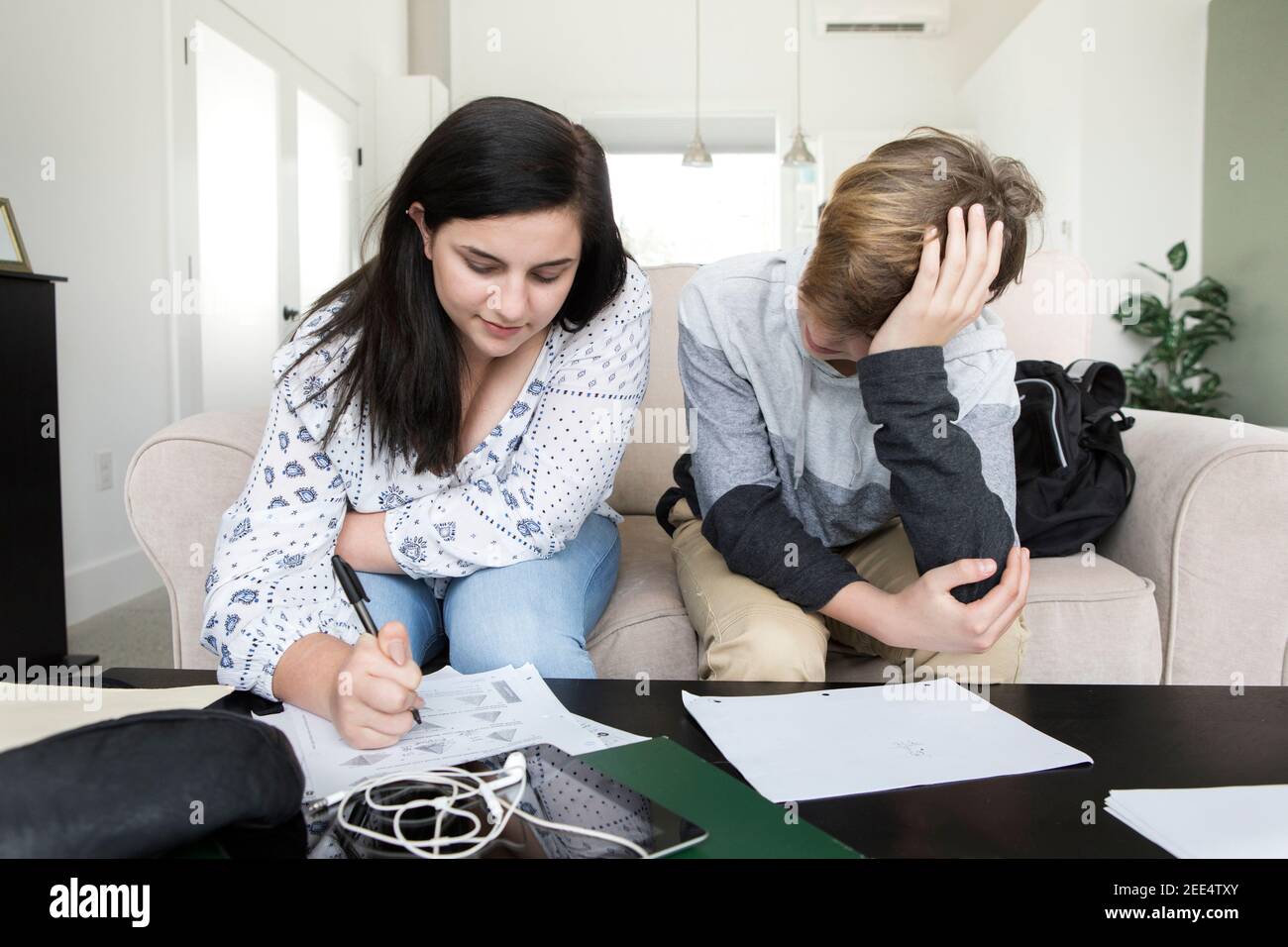 High school study room hires stock photography and images Alamy