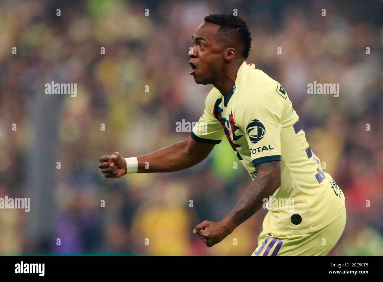 Soccer Football Liga Mx Final Second Leg America V Monterrey Azteca Stadium Mexico City Mexico December 29 2019 America S Renato Ibarra Celebrates Scoring Their Second Goal