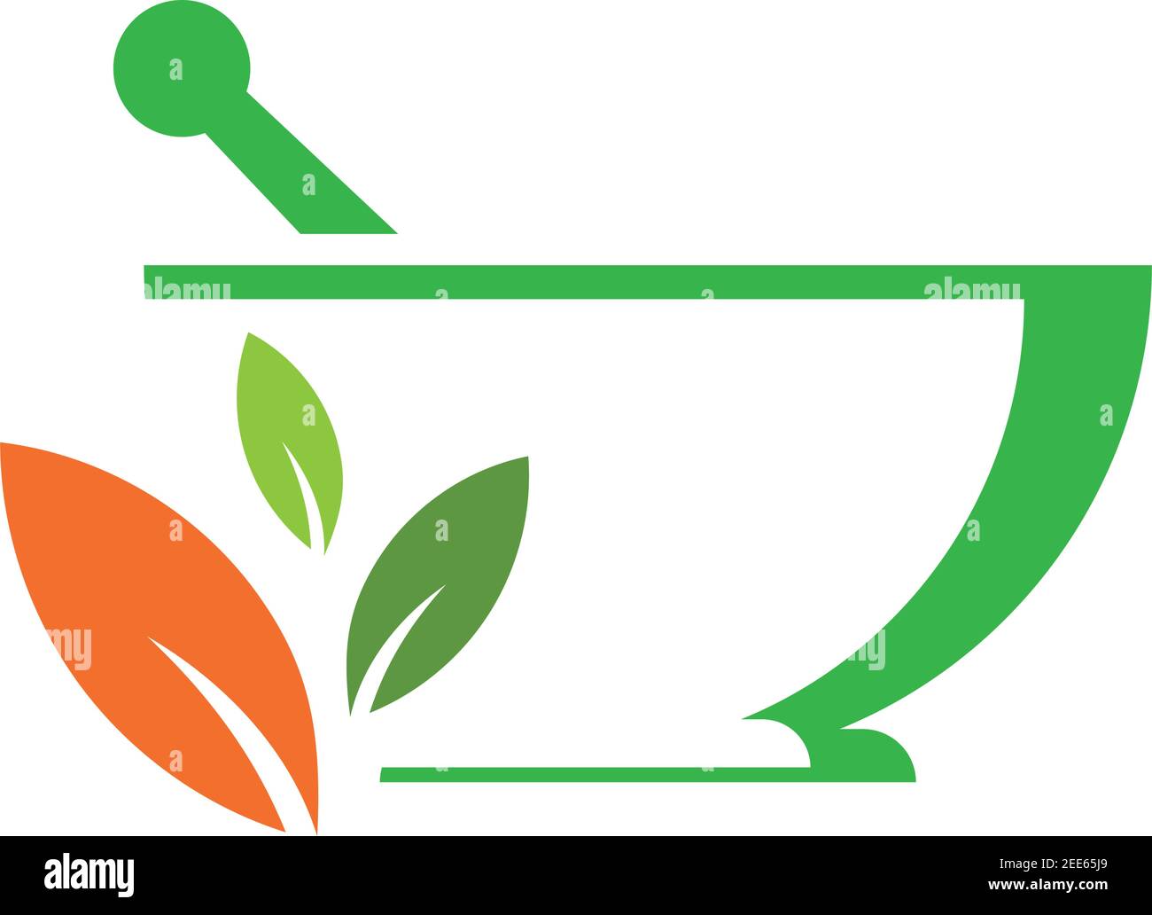 Herbal Supplement - Natural Medicine Logo Template Stock Vector Image ...