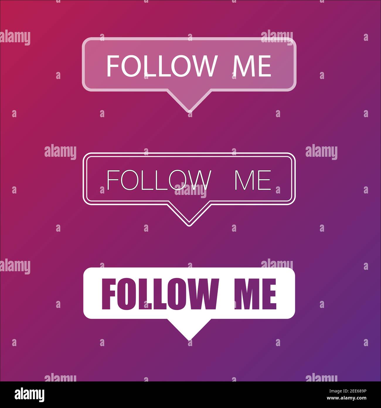 Background follow Stock Vector Images Alamy