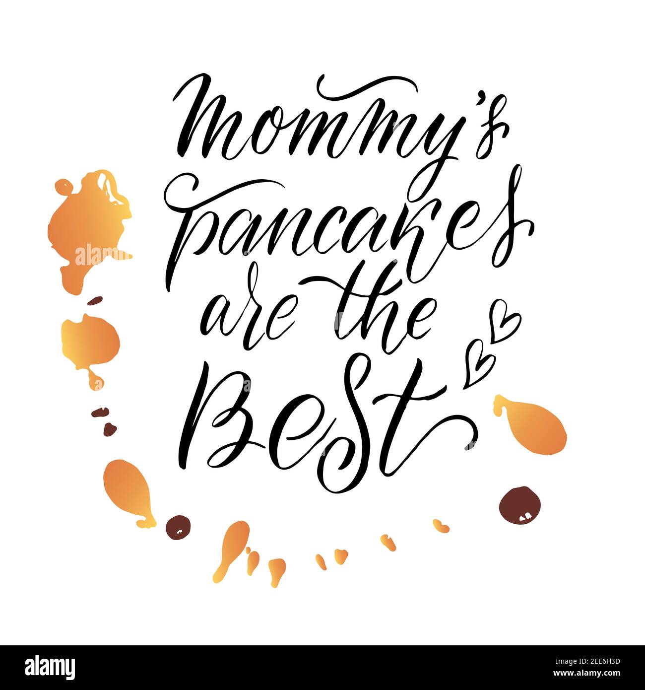 lettering typography poster for Shrove Tuesday greeting card Stock Vector