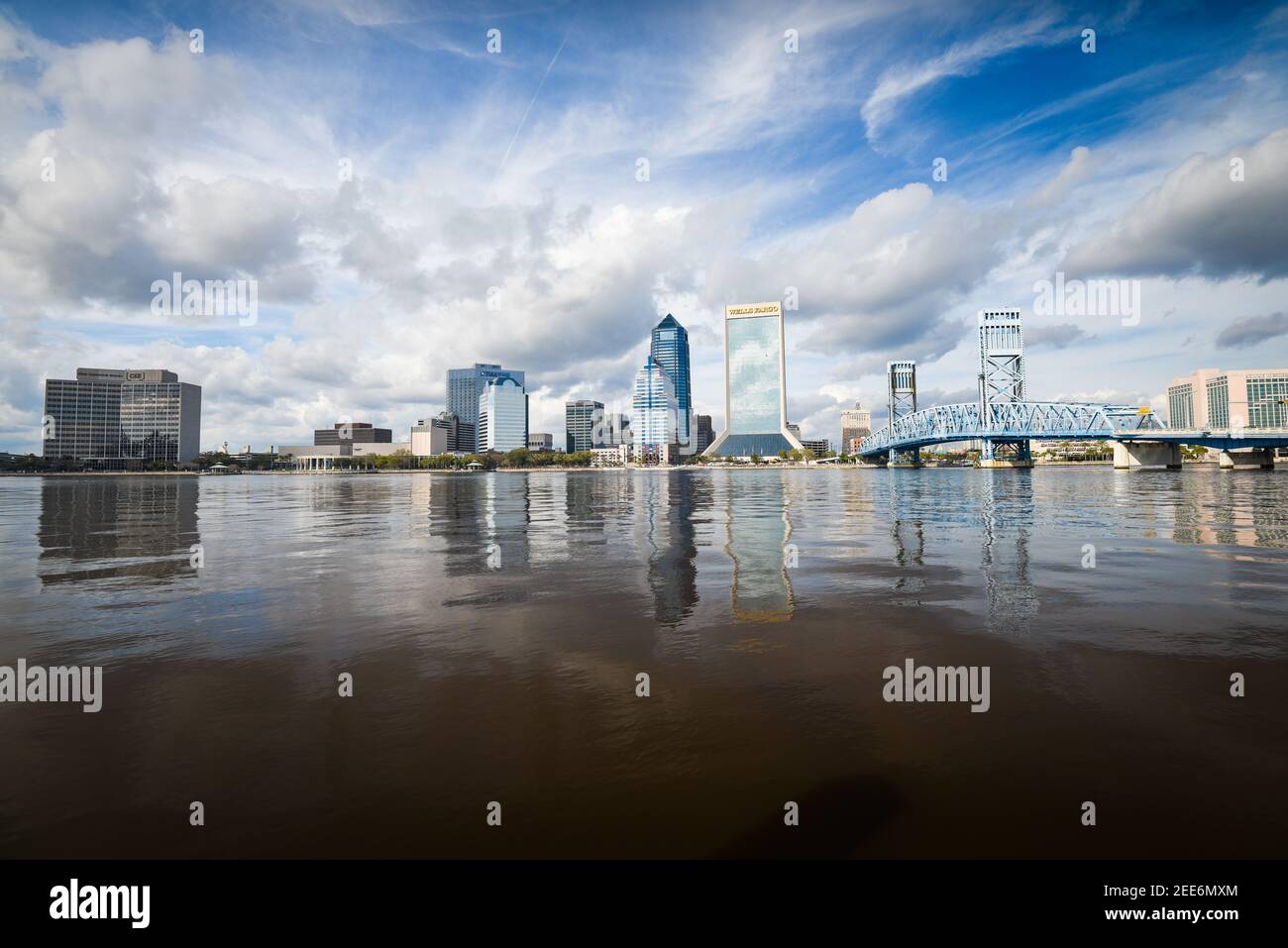 Beautiful Jacksonville city in Florida, USA Stock Photo