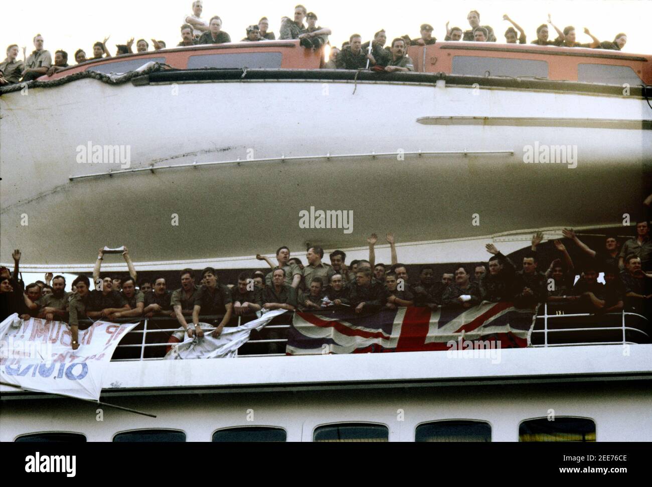 Qe2 falklands hires stock photography and images Alamy