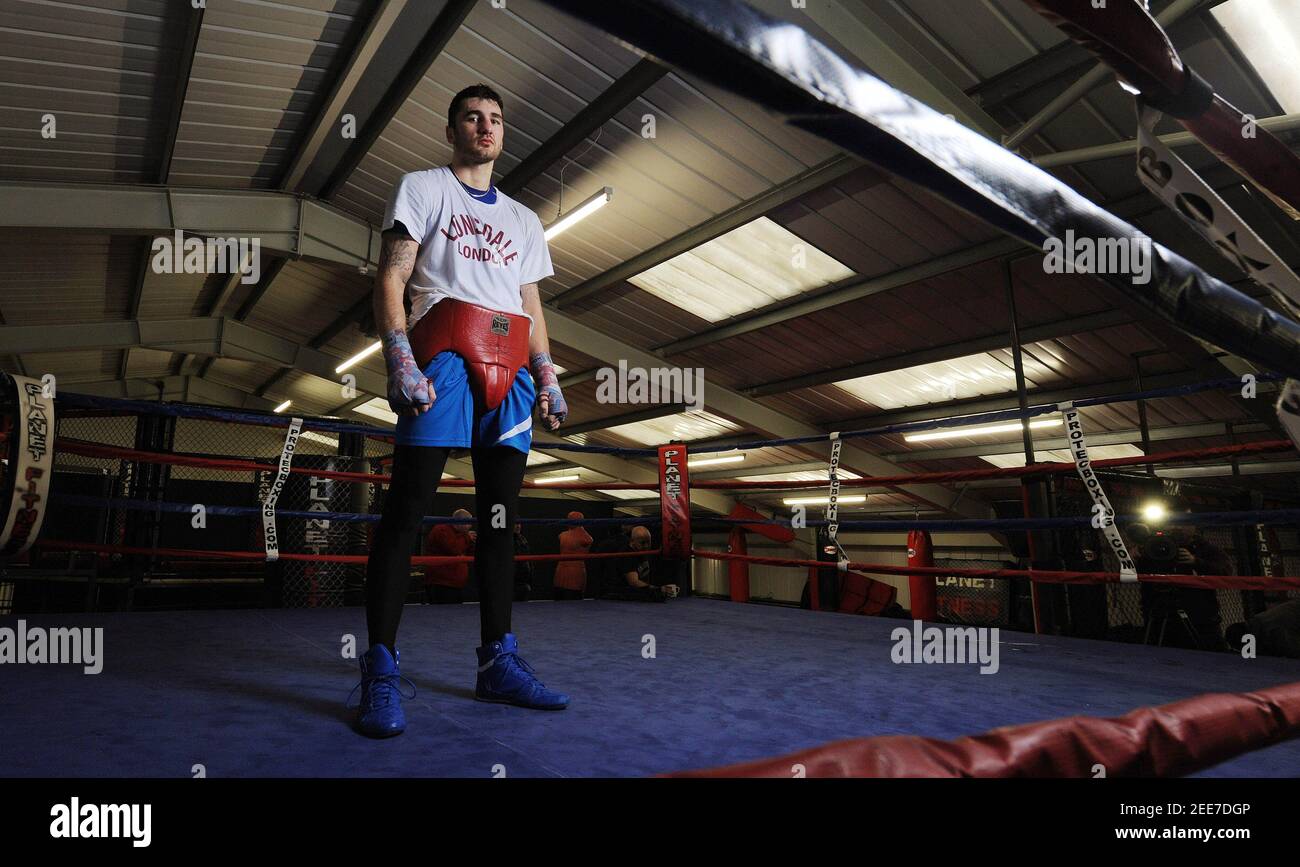 Nathan Cleverly Work Out Fitness High Resolution Stock