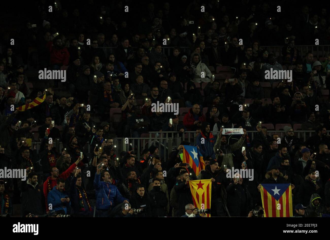 Barcelona Nou Camp Lights High Resolution Stock Photography And Images Alamy