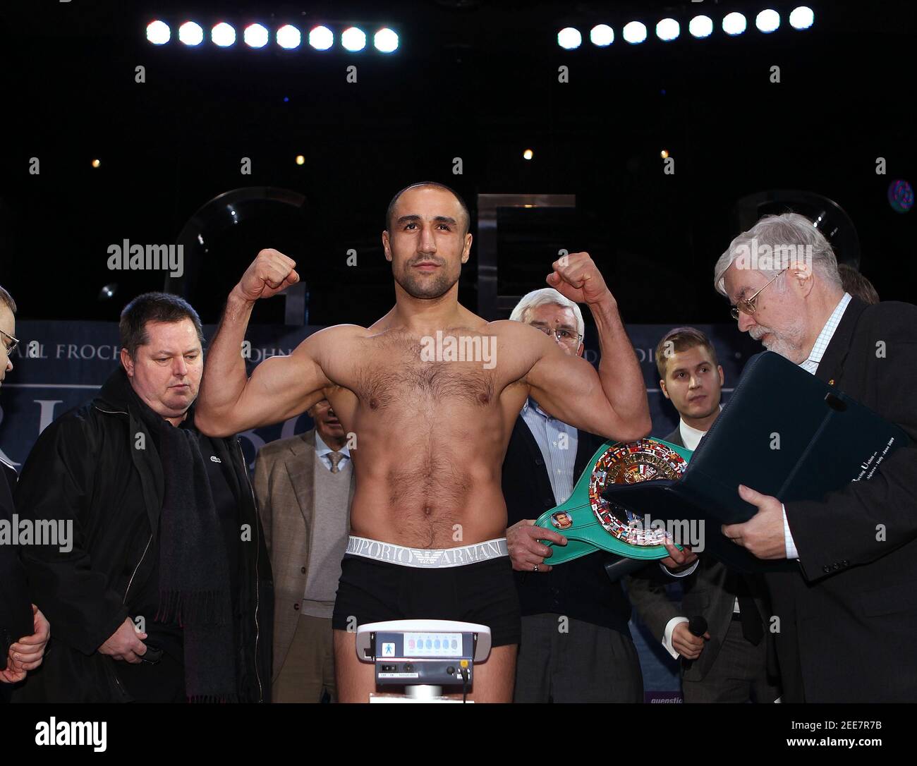 Boxing - Carl Froch & Arthur Abraham Weigh-In - The Tiger Night Club, Urho  Kekkosen Katu 1