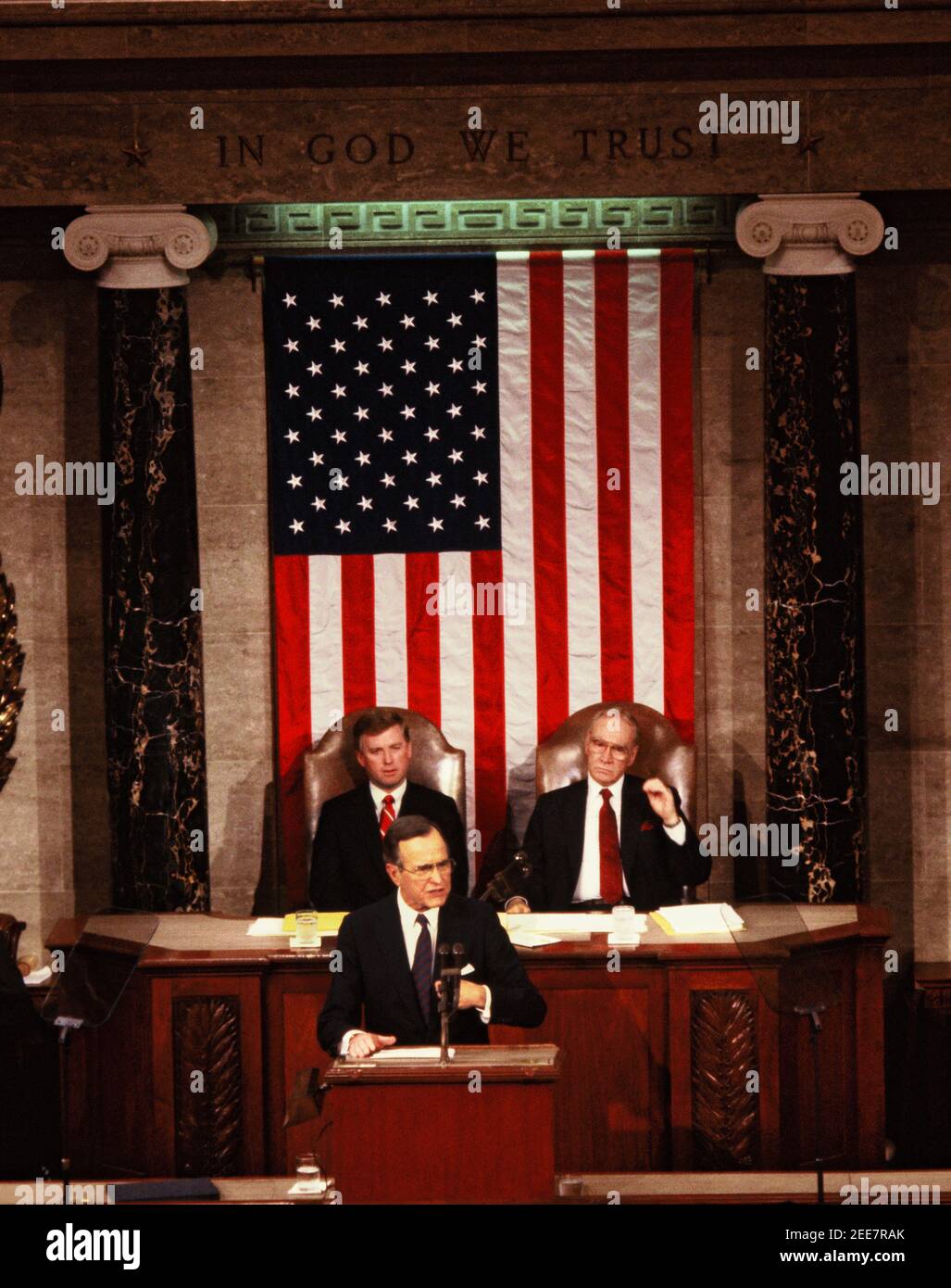 H W Bush Vertical High Resolution Stock Photography and Images - Alamy