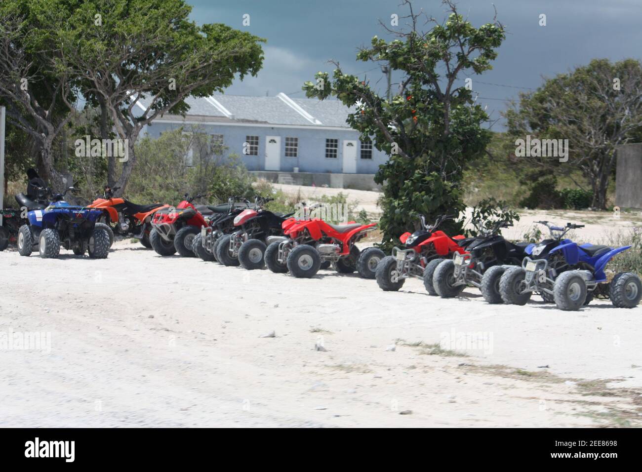 Beach 4 wheeler rental Stock Photo