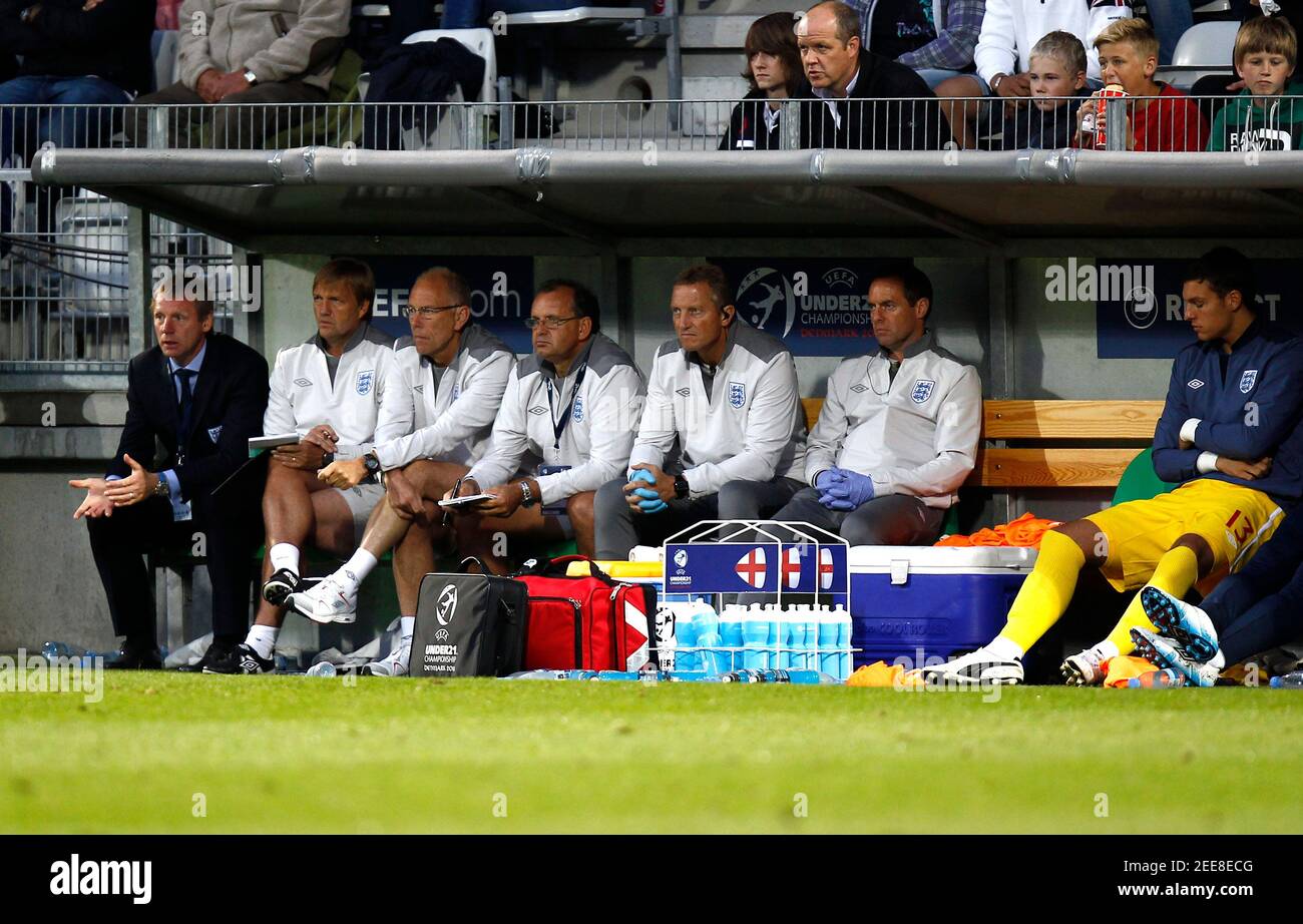 England denmark dugout hires stock photography and images Alamy
