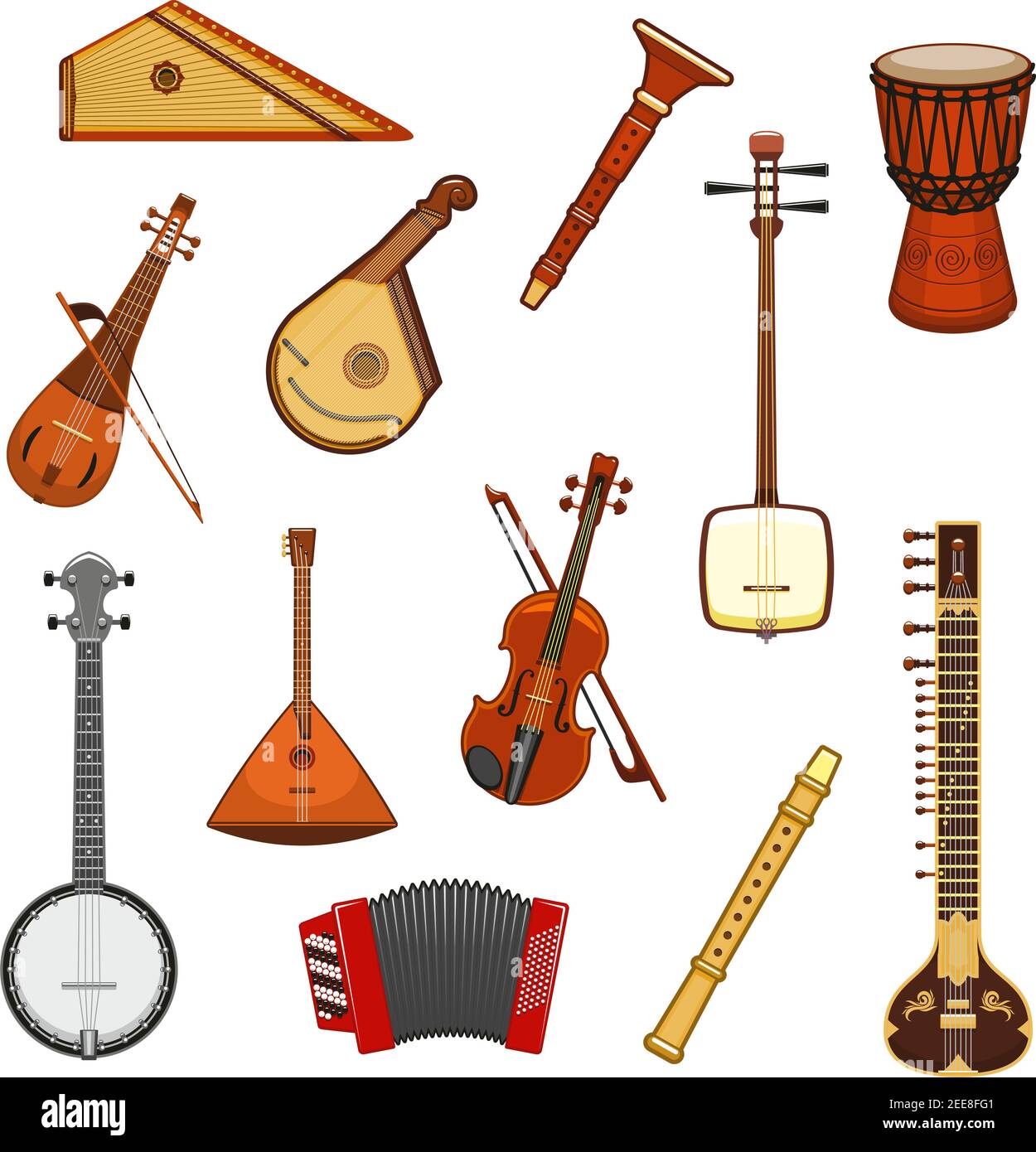 Accordion flute sale