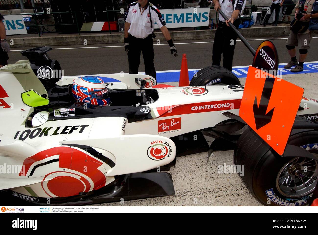 Jenson Button 2006 Hungarian Grand Prix Hi res Stock Photography And Jenson Button 2006 Hungarian Grand Prix Hi res Stock Photography And